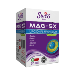 Swiss Bork Mag 5X Liposomal Magnesium 30 капс