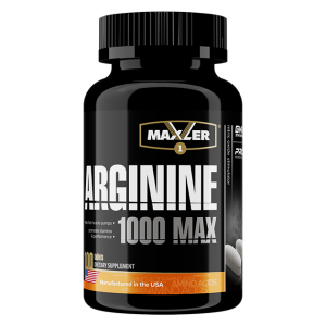 Maxler Arginine Max 1000 100 табл Maxler Arginine Max 1000 100 табл