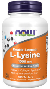 NOW L-Lysine 1000 мг 100 табл NOW L-Lysine 1000 мг 100 табл