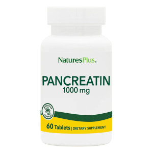 Natures Plus Pancreatin 1000 мг 60 табл