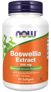 NOW Boswellia Extract 500 мг 90 софтг капс