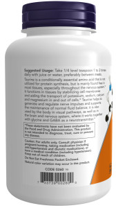 NOW Taurine powder 227 гр NOW Taurine powder 227 гр
