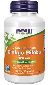 NOW Ginkgo Biloba 120 мг 50 капс
