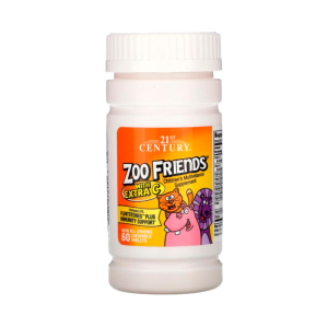 21st Century Zoo Friends Multi Gummies + extra c 60 мармеладок 21st Century Zoo Friends Multi Gummies + extra c 60 мармеладок