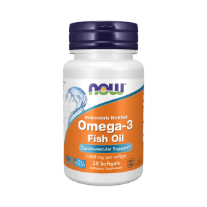 NOW Omega-3 1000 мг (30%) 30 капс NOW Omega-3 1000 мг (30%) 30 капс