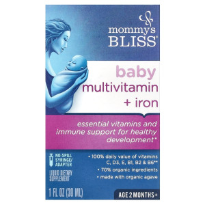 Mommy's Bliss Baby Vit + Iron 30 мл