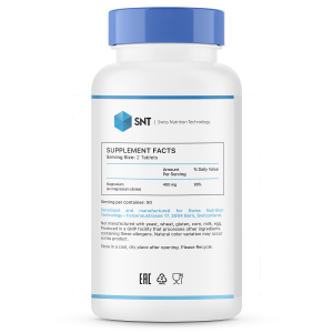 SNT Magnesium Citrate 200 мг 180табл SNT Magnesium Citrate 200 мг 180табл