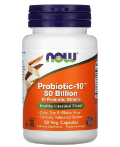 NOW Probiotic-10 50 Billion 50 капс