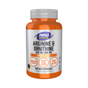 NOW Arginine & Ornithine 500/250 100 капс NOW Arginine & Ornithine 500/250 100 капс
