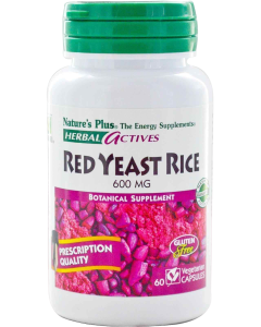 Natures Plus Red yeast rice 600 мг / 1.7% Total Monacolins 30 табл