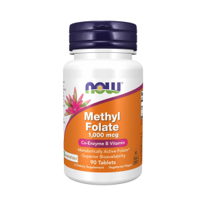 NOW Methyl Folate 1000 мкг 90 табл