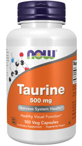 NOW Taurine 500 mg 100 капс NOW Taurine 500 mg 100 капс