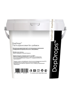 DopDrops Арахисовая Паста Без Добавок 1 000 гр
