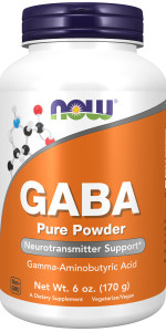 NOW GABA Pure Powder 170 гр