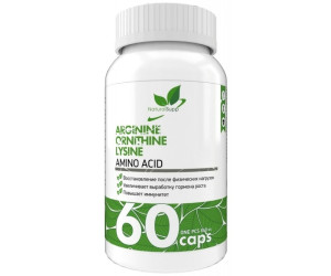 NaturalSupp Arginine Ornithine Lysine 60 капс NaturalSupp Arginine Ornithine Lysine 60 капс