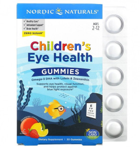 Nordic Naturals Childrens Eye Health Gummies 30 жев табл