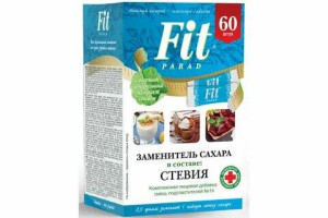 Fit Parad Заменитель сахара №14 в стиках 60 саше Fit Parad Заменитель сахара №14 в стиках 60 саше