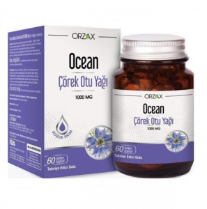 ORZAX Ocean Black Cumin Oil 1000 мг 60 софтгель ORZAX Ocean Black Cumin Oil 1000 мг 60 софтгель