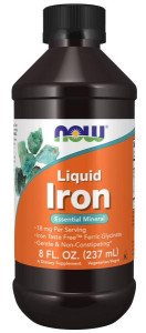 NOW Liquid Iron 237 мл