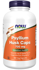 NOW Psyllium Husk 700 мг 360 капс NOW Psyllium Husk 700 мг 360 капс