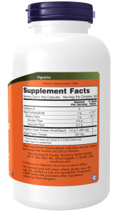 NOW Psyllium Husk 700 мг 360 капс NOW Psyllium Husk 700 мг 360 капс