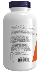 NOW Psyllium Husk 700 мг 360 капс NOW Psyllium Husk 700 мг 360 капс