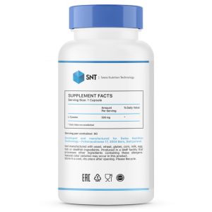 SNT L-Tyrosine 500 мг 90 капс SNT L-Tyrosine 500 мг 90 капс
