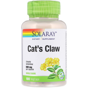 Solaray Cats Claw 500 мг 100 капс
