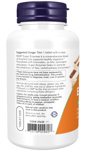 NOW Super Enzymes tab 90 табл