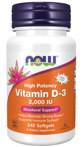 NOW Vitamin D3 2000 240 капс NOW Vitamin D3 2000 240 капс