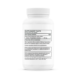 Thorne Research Grape Seed Extract 60 капс Thorne Research Grape Seed Extract 60 капс