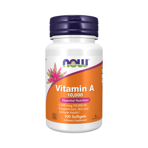 NOW Vitamin A 10 000 ME 100 софтгель NOW Vitamin A 10 000 ME 100 софтгель