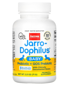 Jarrow Baby's Jarro Dophilus + GOS 3 BILLION ORGANISMS 70 гр Jarrow Baby's Jarro Dophilus + GOS 3 BILLION ORGANISMS 70 гр