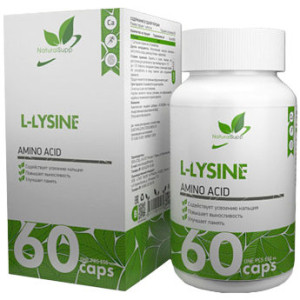 NaturalSupp L - Lysine 60 caps NaturalSupp L - Lysine 60 caps