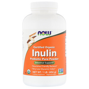 NOW Inulin 454 гр NOW Inulin 454 гр