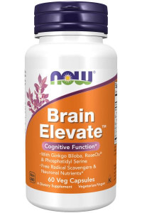 NOW Brain Elevate Formula 60 капс