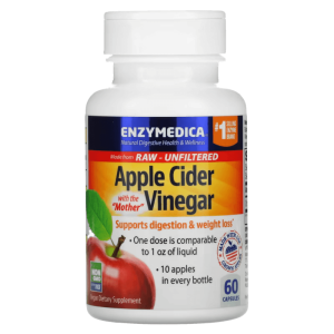 Enzymedica Apple Cider Vinegar 60 капс Enzymedica Apple Cider Vinegar 60 капс