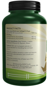 NOW PETS Omega-3 180 softgels NOW PETS Omega-3 180 softgels