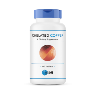 SNT Chelated copper 2,5 мг 60 таб SNT Chelated copper 2,5 мг 60 таб