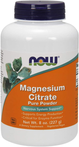 NOW Magnesium Citrate Pure Powder 227 гр NOW Magnesium Citrate Pure Powder 227 гр