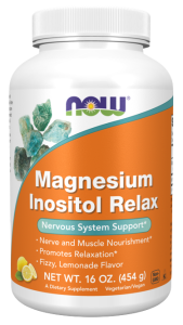 NOW Magnesium Inositol Relax Powder 454 гр