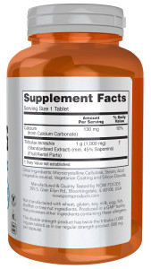 NOW Trib 1000 мг 180 табл