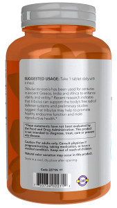 NOW Trib 1000 мг 180 табл