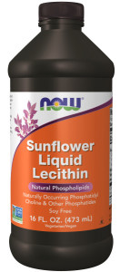 NOW Sunflower Liquid Lecithin 473 мл NOW Sunflower Liquid Lecithin 473 мл
