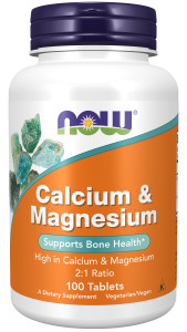 NOW Calcium & Magnesium 2:1 ratio 500/250 мг 100 табл NOW Calcium & Magnesium 2:1 ratio 500/250 мг 100 табл