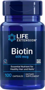 Life Extension Biotin 600 mcg 100 капс