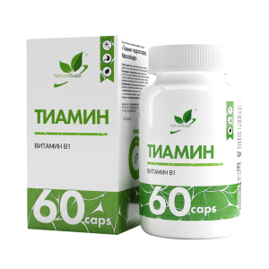 NaturalSupp Thiamine (B-1) 60 капс