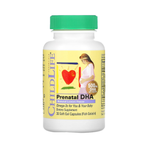 ChildLife Prenatal DHA Пренатал ДГК 1100 мг 30 софтгель ChildLife Prenatal DHA Пренатал ДГК 1100 мг 30 софтгель