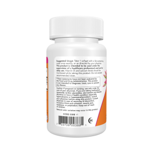 NOW Vitamin D3 50 000 12 софтгель капс