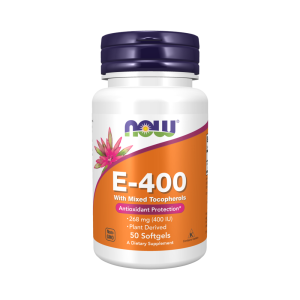 NOW E-400 with Mixed tocopherols 50 капс